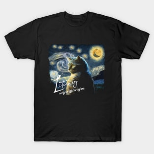 Impressionism Cat T-Shirt